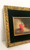 Vintage Still Life "Cherry Tomatoe" Resin Rose Framed Art SIGNED NEL CARY