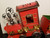 41" L Metal Christmas Holiday Train w/Box Cars On An Arched Traditional Track