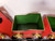 41" L Metal Christmas Holiday Train w/Box Cars On An Arched Traditional Track