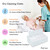 Ultra Soft Dry Wipes For Adults & Babies - 50 Count Disposable Cotton Cleansing Cloths