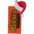 Reese's Candy Santa Hat Ornament