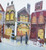 Mini 6 Panel Christmas Town Divider - Season's Greetings Christmas Shops