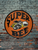 Super Bee Dodge Hemi Logo Orange Black Muscle Car Embossed Round Metal Sign 12”