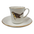 Cup & Saucer By Pontesa Ironstone - Made In Spain - Brown & Yellow Bird