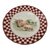 Accent Sheep Salad Plate By Noble Excellence "Barnyard" Collection