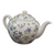 Teapot By Stanley Hand Decorated In Hong Kong