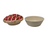 Jelly Belly Ceramic Cherry Pie Shaped Candy Dish 