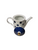  Tea/Coffee Pot & Lid Big Navy Blue Dots