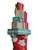 3FT Saint Claus Statue Holding Wrapped Gifts