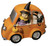 Witchy-Boo & Friends VW Bug Halloween Statue Figurine