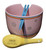 PEANUTS Snoopy Rainbow's Flowers Ramen Bowl Set