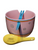 PEANUTS Snoopy Rainbow's Flowers Ramen Bowl Set