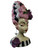 Bella Lux Retro Bride of Frankenstein Halloween Bust