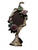 Noir Nights Snake and Roses Gold Purple Roses Mirror