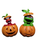 SESAME Street Oscar The Grouch Halloween Pumpkin Jack-O-Lantern Figurine