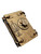 GOLD Book Of The Dead Decorative Storage Box Resin Novelty Key