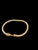 S Bar Sterling/Gold CZ 7" Tennis Bracelet