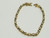 Vintage "ROMAN" Marked 8" Bracelet