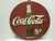 Coca Cola - 18" Wooden Round Wall Decor