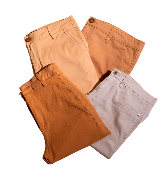 Strechable mens 4 cargo pents