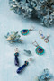 Women Multicolor Still life aesthetic earrings