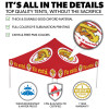 Custom Canopy Tent with Full Back & Half Side Walls