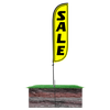 5ft Sale Feather Flag with spike pole system