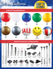 6'' Reusable Balloon Ground Pole Kit Colors and Accessories
