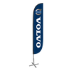 Volvo Feather Flag with X stand