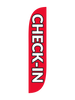 Check-In Feather Flag