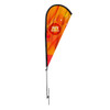 Teardrop Flag - 7ft with Ground Spike