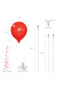 Reusable Indoor Table Top 3 Balloon Cluster Kit