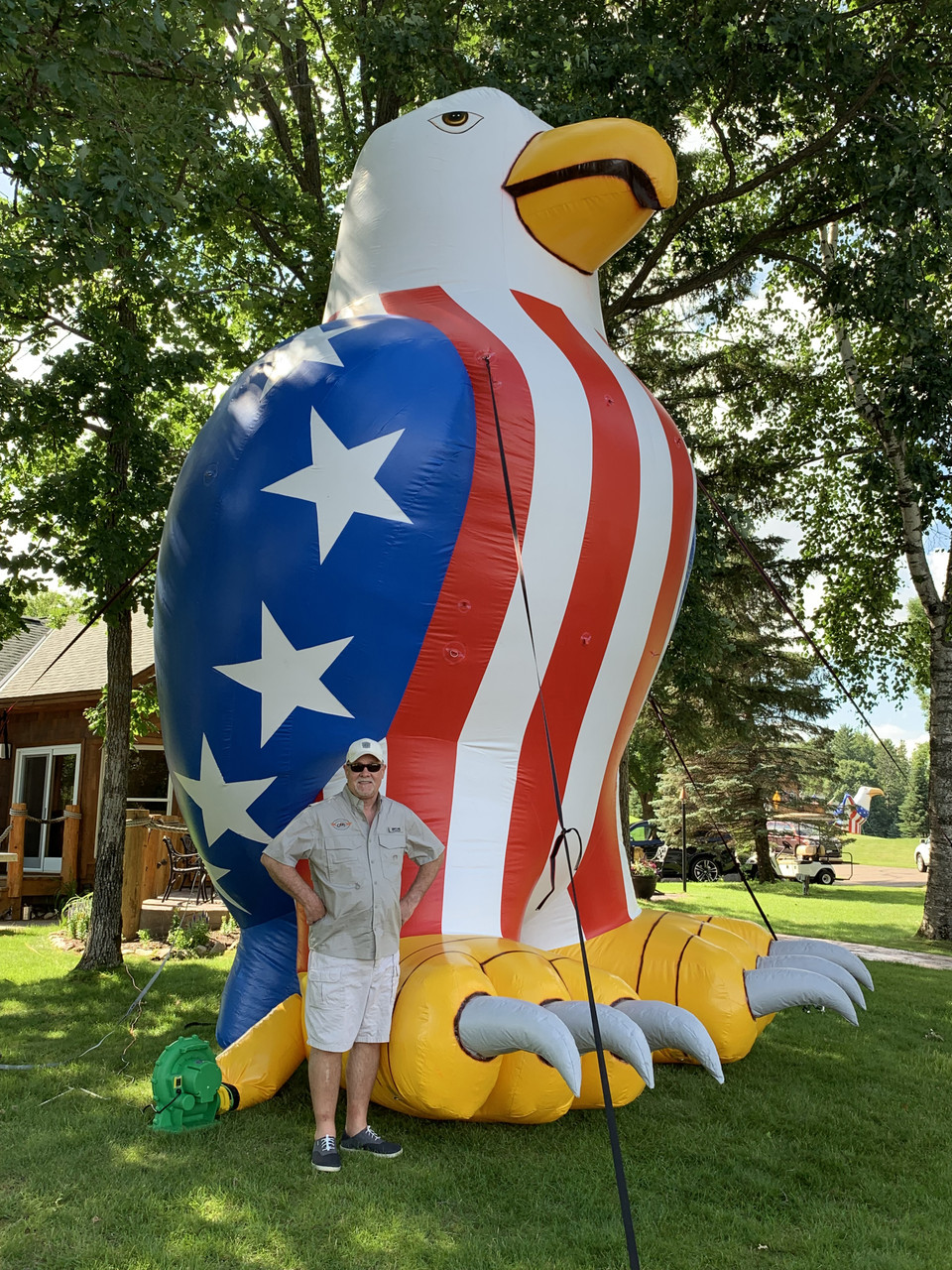 20ft Giant Inflatable Eagle Stand out with a Giant Balloon
