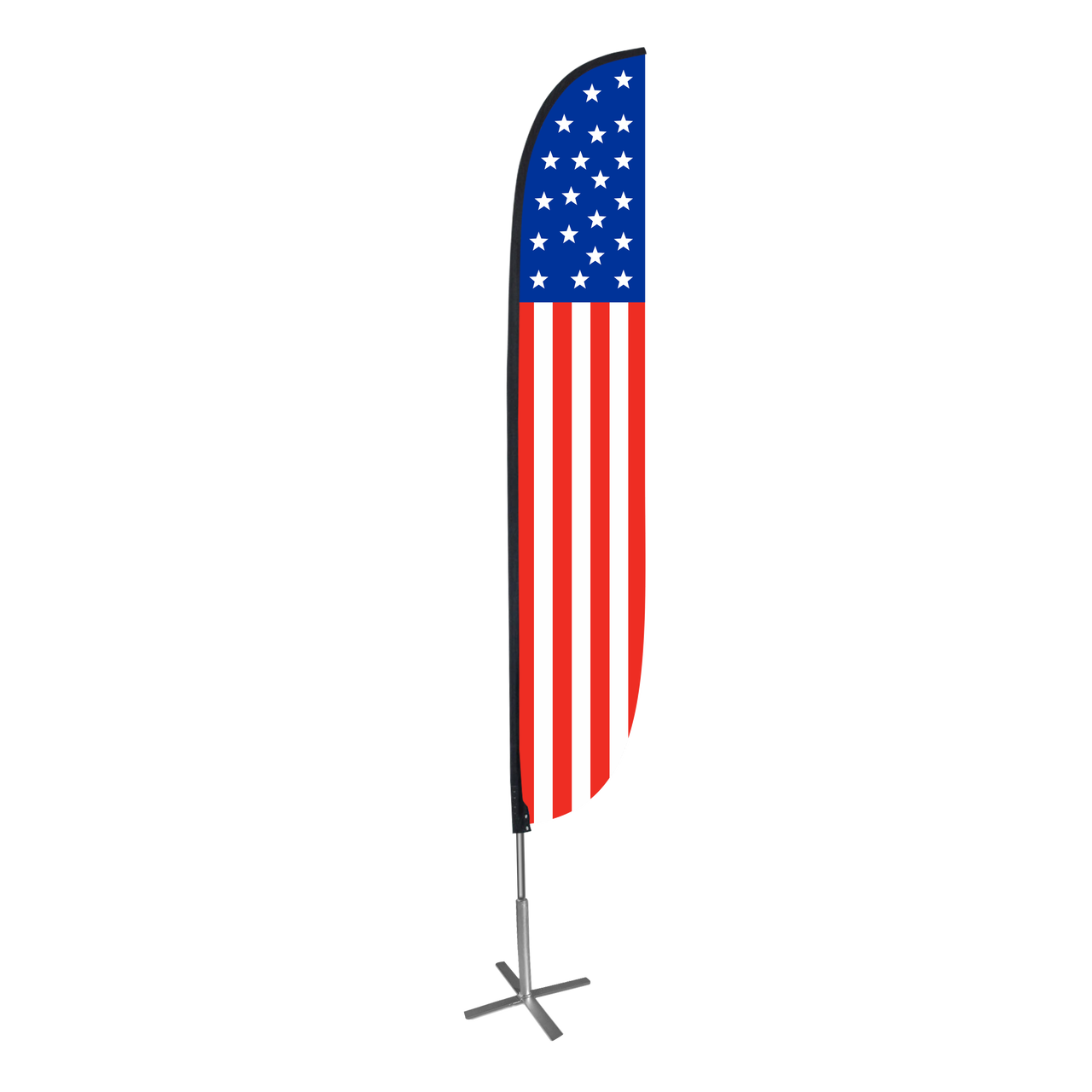American Flag 12ft Feather Flag Standard In Stock Ready To Ship - Foto 10