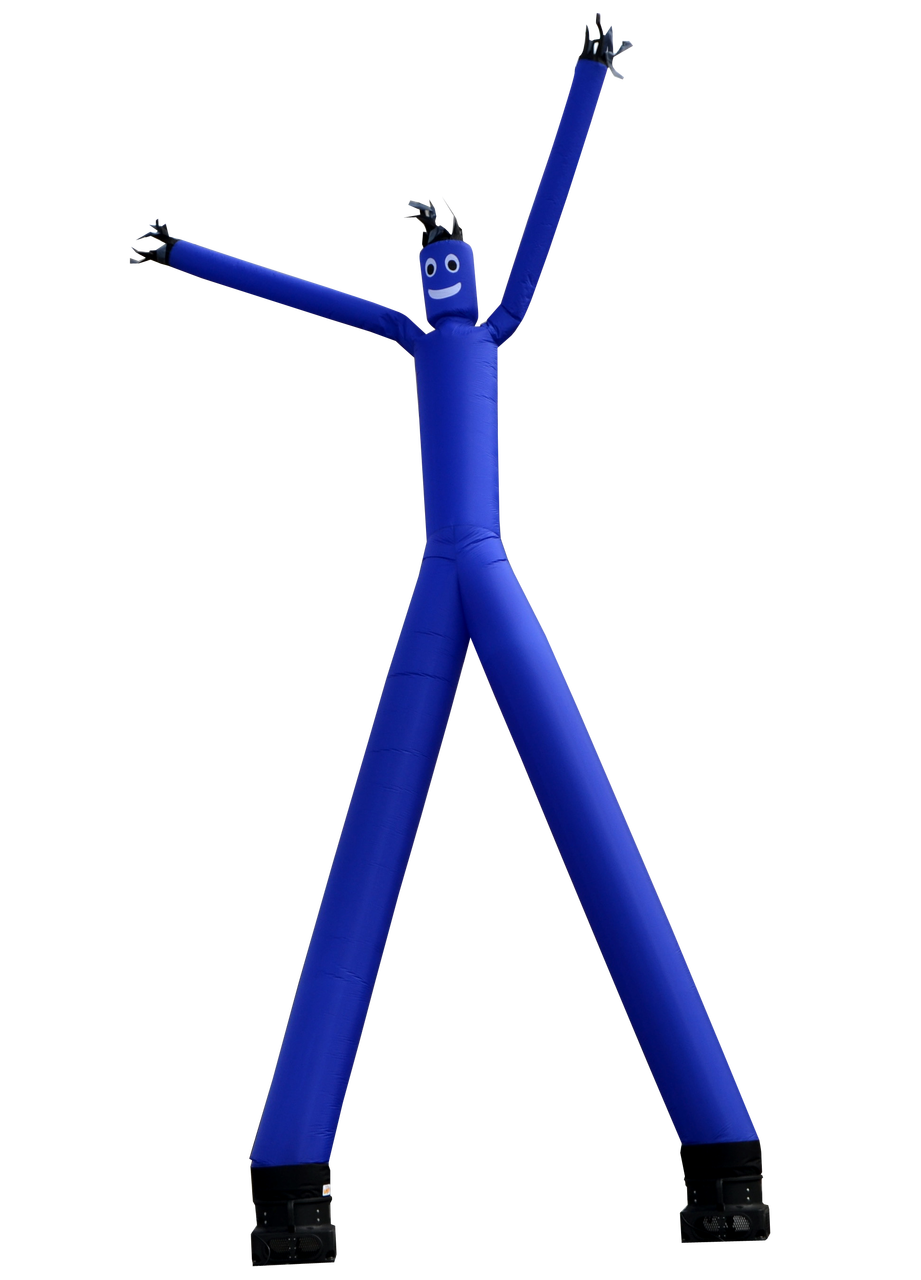 Two Legged Blue Air Dancer 24ft