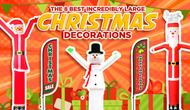 INCREDIBLY LARGE CHRISTMAS DECORATIONS YOU'LL WANT THIS HOLIDAY SEASON