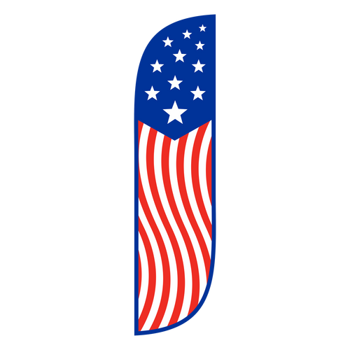 American Flag Feather Flag Old Glory Vertical 