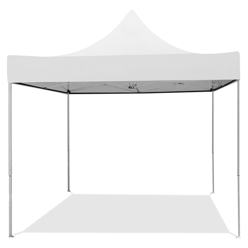 10ft x 10ft Pop Up Tent Canopy Top - White East Setup