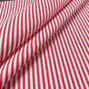 Good Lookin' Stripe CL Melon Upholstery Fabric by  P Kaufmann