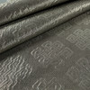 Basie Fretwork CL Silver Upholstery Fabric by Ralph Lauren