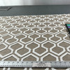 Raw Edges CL Latte Drapery Upholstery Fabric by  P Kaufmann