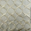 Ventura CL Cream Embroidered Sheer Drapery Fabric by Western Textiles