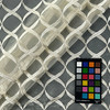 Ventura CL Cream Embroidered Sheer Drapery Fabric by Western Textiles