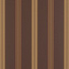 Dunston Stripe CL Mahogany Double Roll of Wallpaper  by Ralph Lauren
