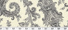 Derwent Paisley CL Ecru Drapery Upholstery Fabric by Ralph Lauren