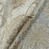 Fiona CL Tumble Weed Embroidered Sheer Drapery Fabric by  P Kaufmann