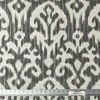 Tonal Ikat CL Smoke Drapery Upholstery Fabric by  P Kaufmann