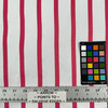 Edgewater Stripe CL Begonia Drapery Upholstery Fabric by Ralph Lauren