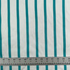 Edgewater Stripe CL Turquoise Drapery Upholstery Fabric by Ralph Lauren