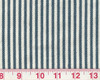 Good Lookin' Stripe CL Navy Upholstery Fabric by  P Kaufmann